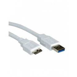 KABEL USB 3.0 1m [BIAŁY]