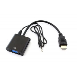 KONWERTER HDMI-VGA + AUDIO