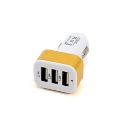 ŁADOWARKA SAMOCHODOWA 3xUSB...